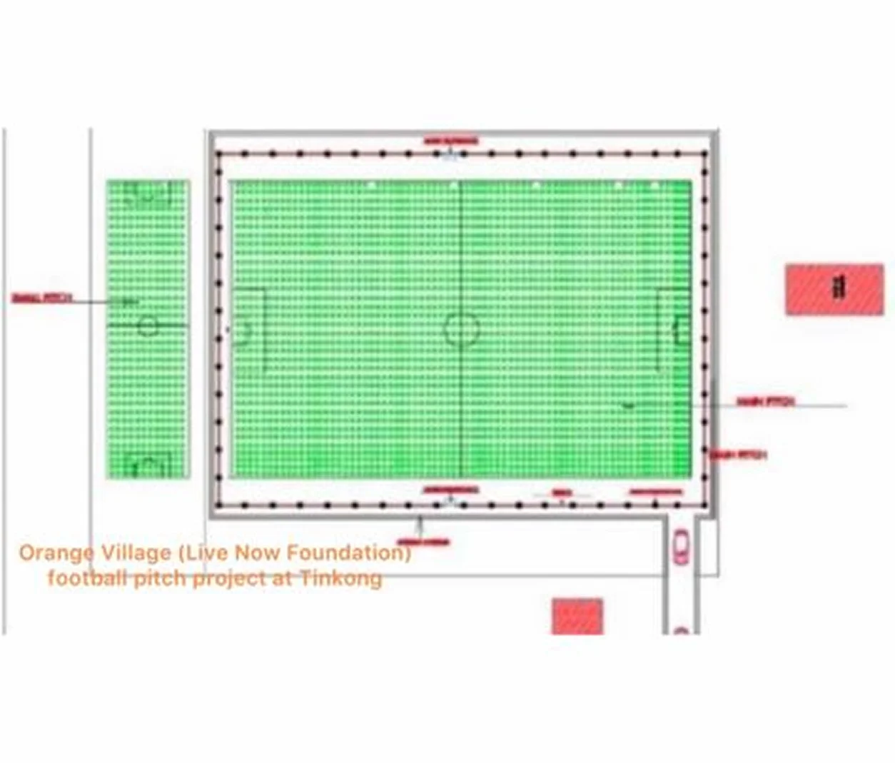 Development of an Ultra-modern Football Field in Tinkong, Akuapem North District